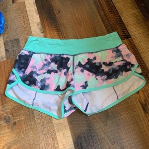 Super rare lululemon speed shorts